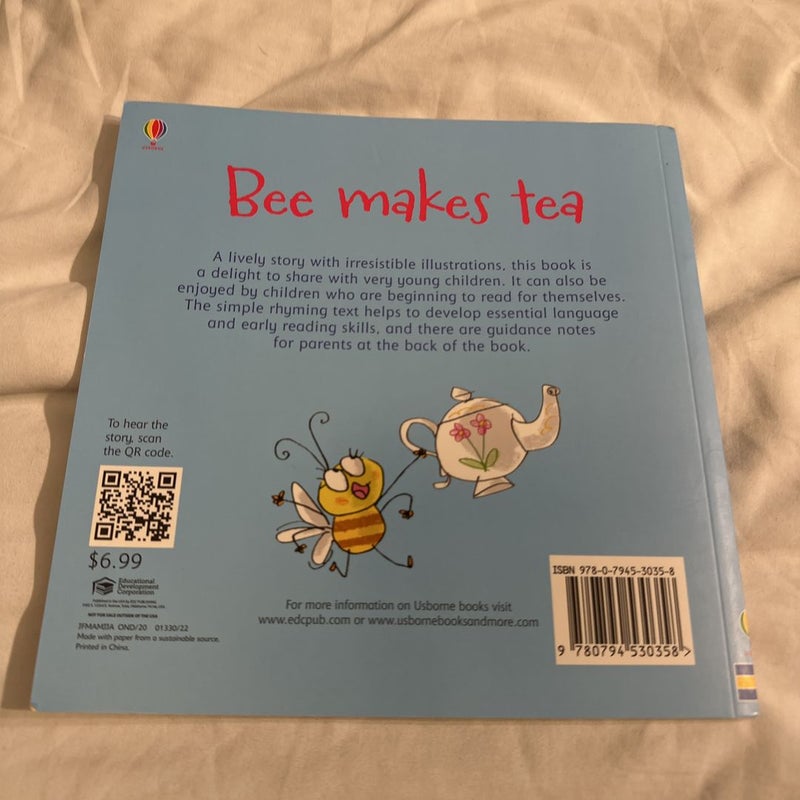 Usborne Phonics Readers- Bee Makes Tea