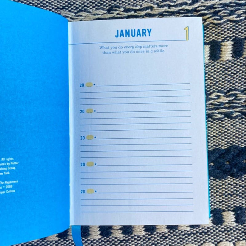 The Happiness Project One-Sentence Journal