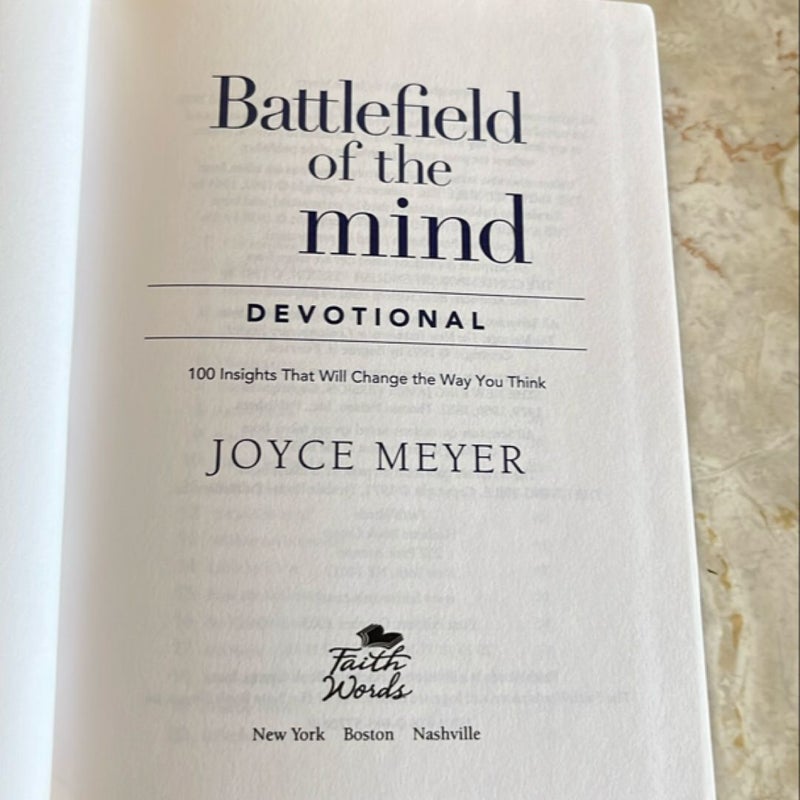 Battlefield of the Mind Devotional