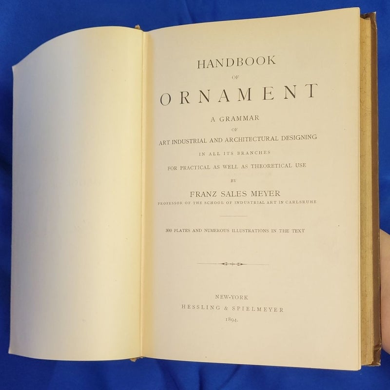 Handbook of Ornament