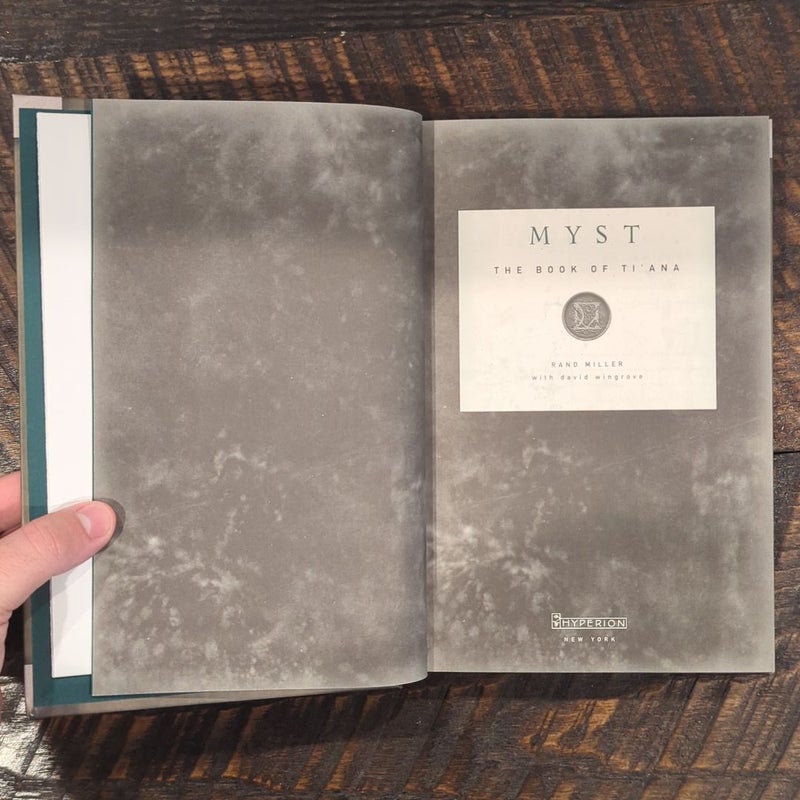 Myst: The Book of Ti'Ana -1st Edition w/ Poster