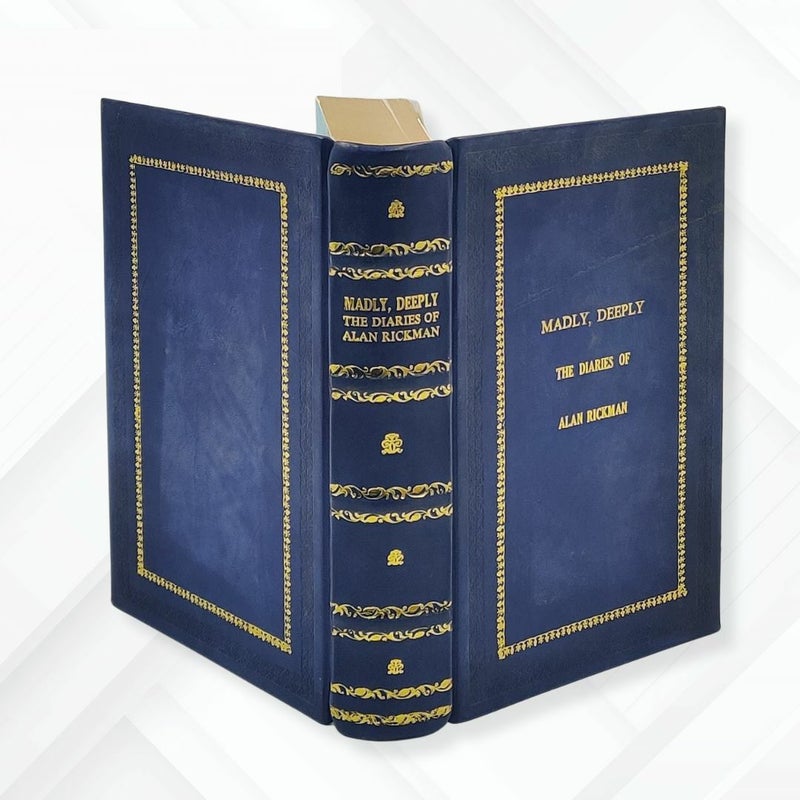 Madly, Deeply by Alan Rickman, Alan Taylor Leather-Bound Edition