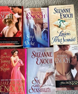 Suzanne Enoch bundle of 6 books