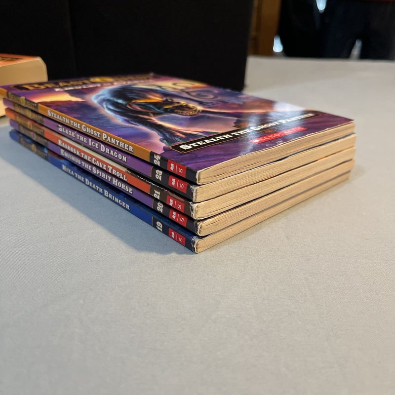Beast Quest Box Set #19, 20, 21, 23, 24
