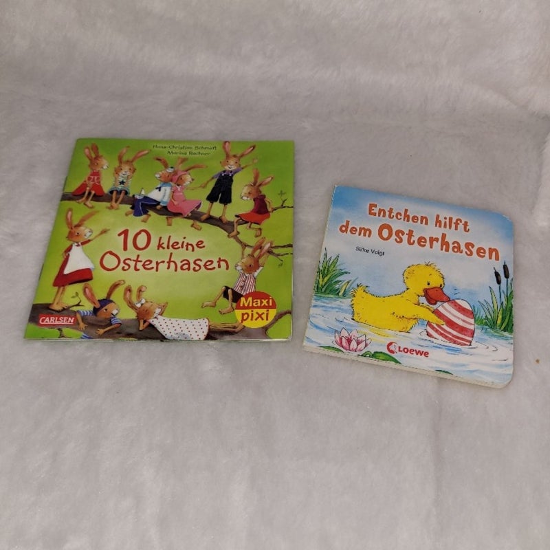German Children's Books * 4 Deutsche Kinderbücher * Easter * Ostern * 