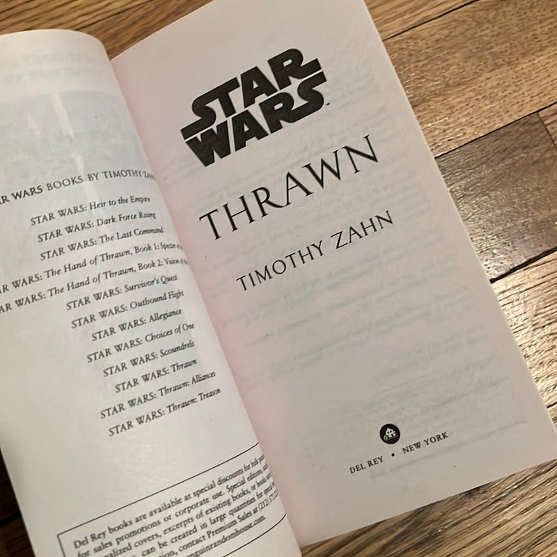 Star Wars: Thrawn (Book I: Thrawn)