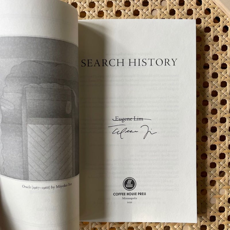 Search History (Signed Copy)