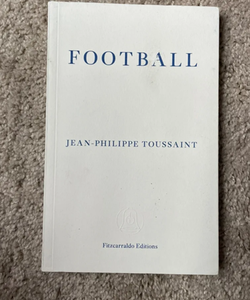 Football (soccer) Fitzcarraldo Editions Book