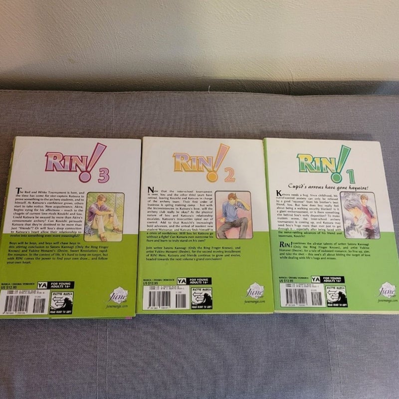 Rin! Volumes 1-3