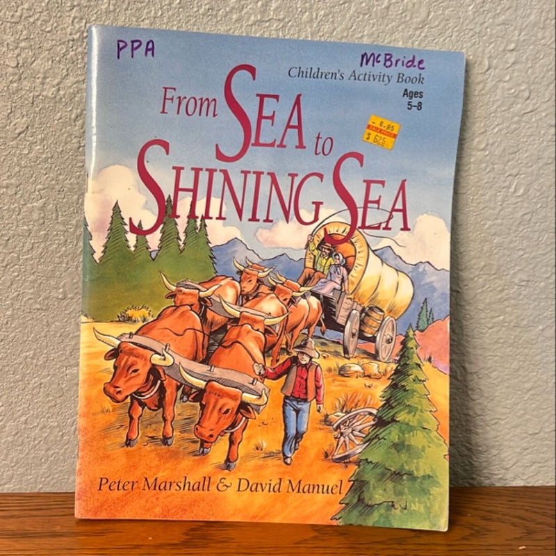 From Sea to Shining Sea Children's Activity Book