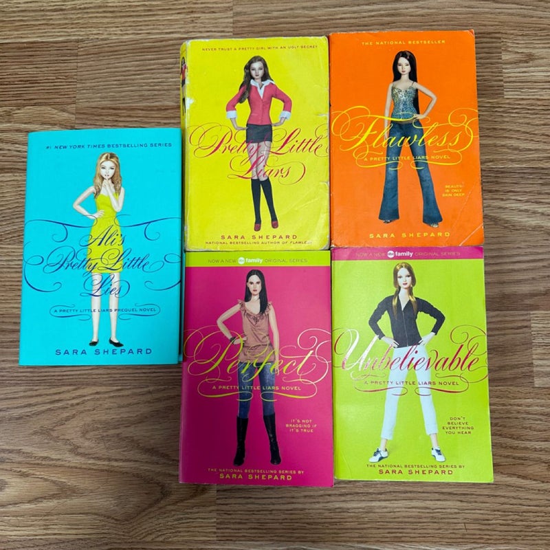 Pretty Little Liars Book Series 0-4