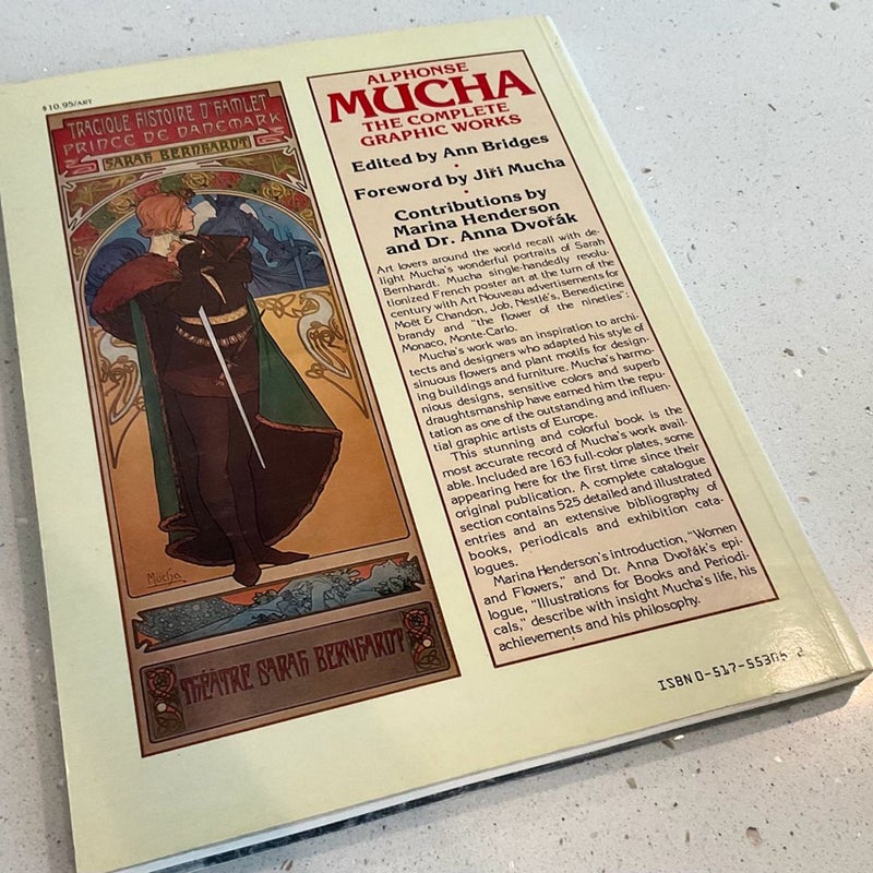 Alphonse Mucha, The Complete Graphics Art Nouveau Era