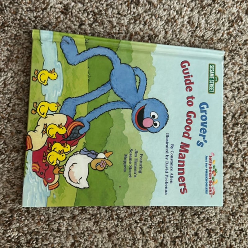 Grover’s guide to good manners 