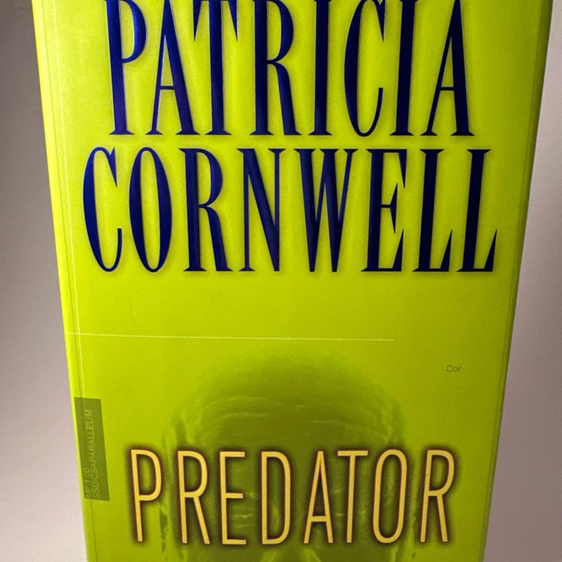 Predator by Patricia Cornwell Hardcover Very good Pre-owned