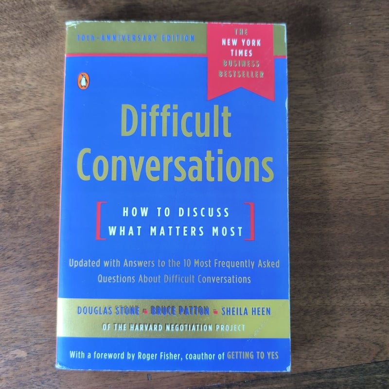 Difficult Conversations