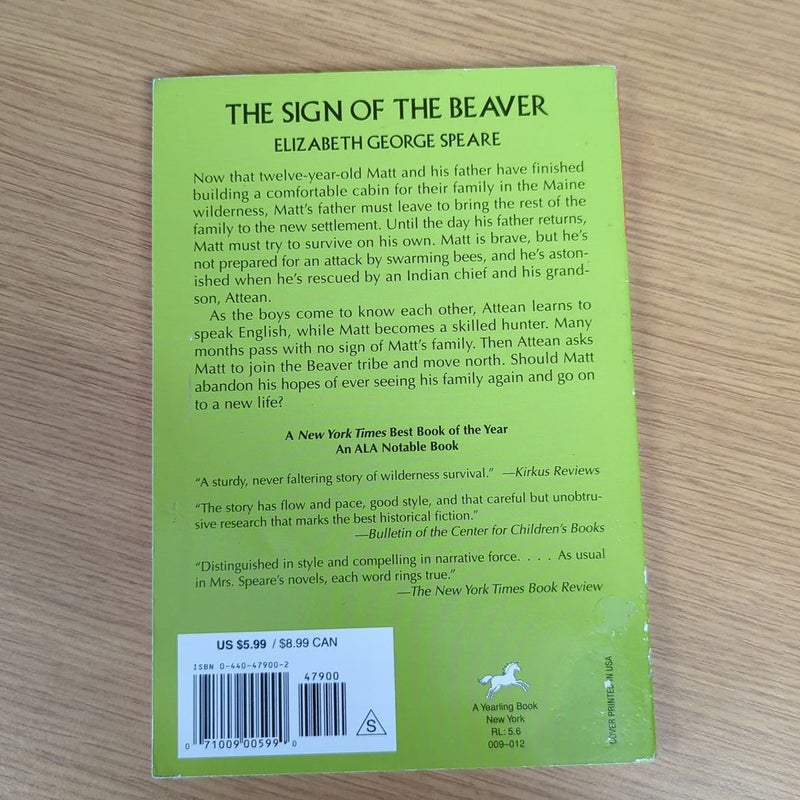 The Sign of the Beaver