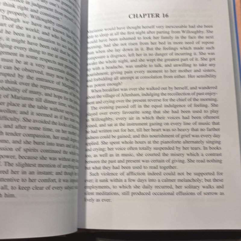 Sense and Sensibility