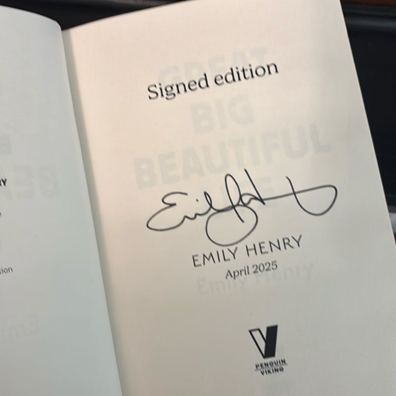 Great Big Beautiful Life *SIGNED* UK Edition