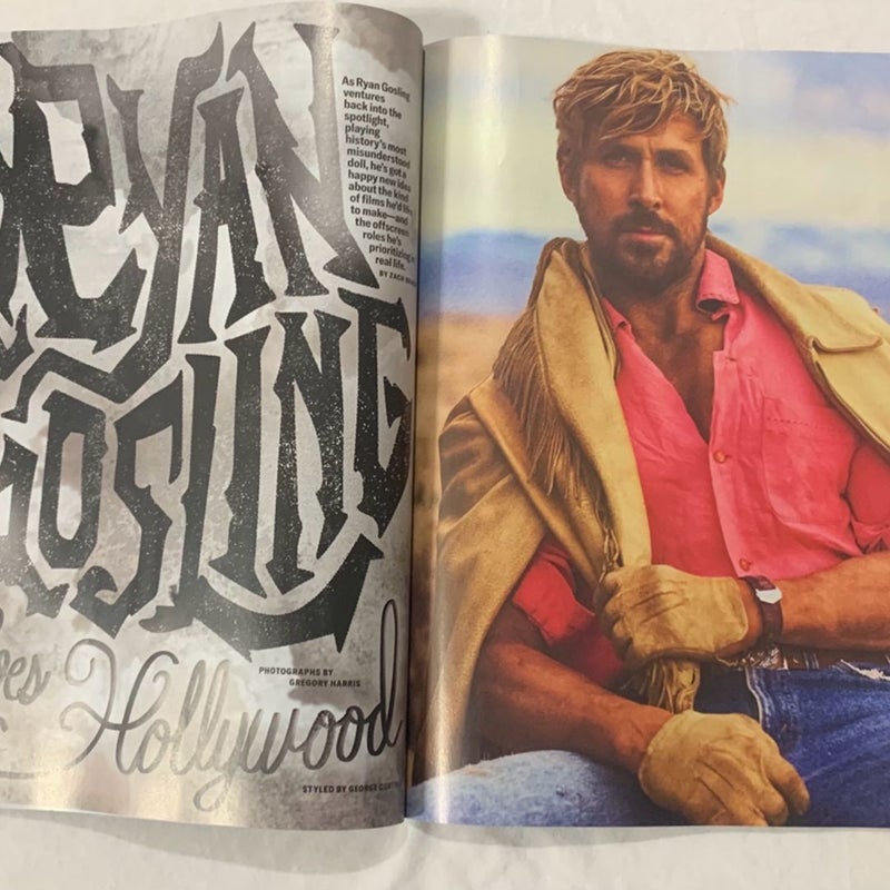  GQ “Ryan Gosling The Return of” Issue Summer 2023 Magazine 