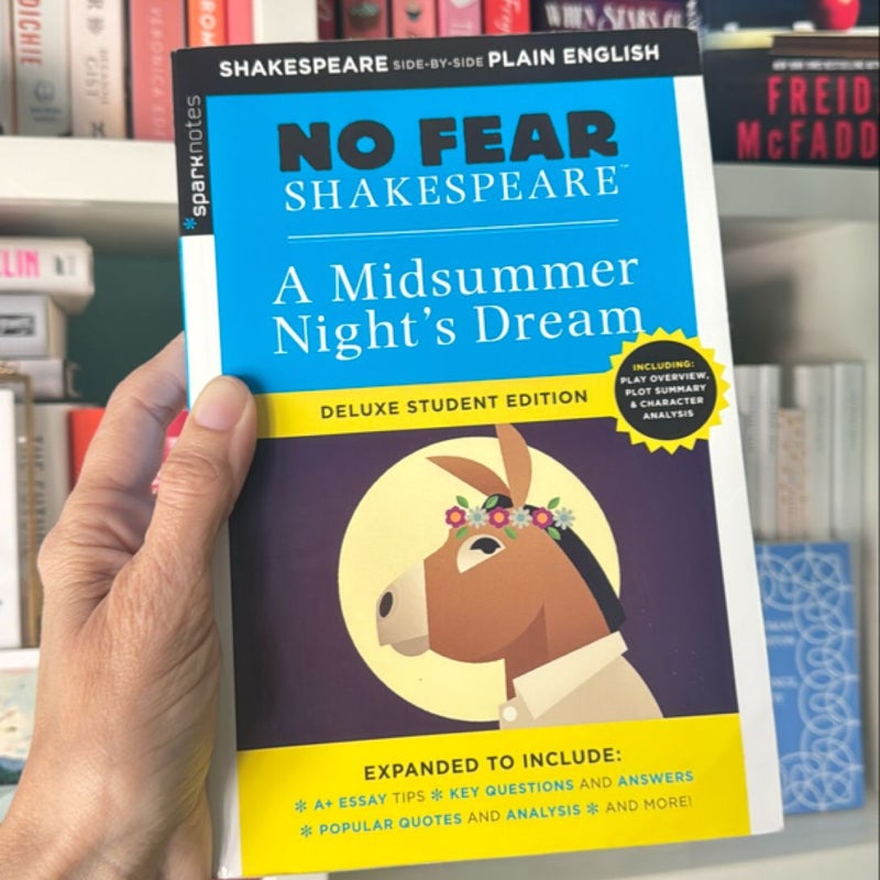 Midsummer Night's Dream: No Fear Shakespeare Deluxe Student Edition