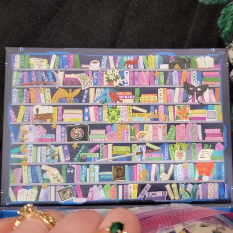 Illumicrate Science Fiction Bookcase Puzzle
