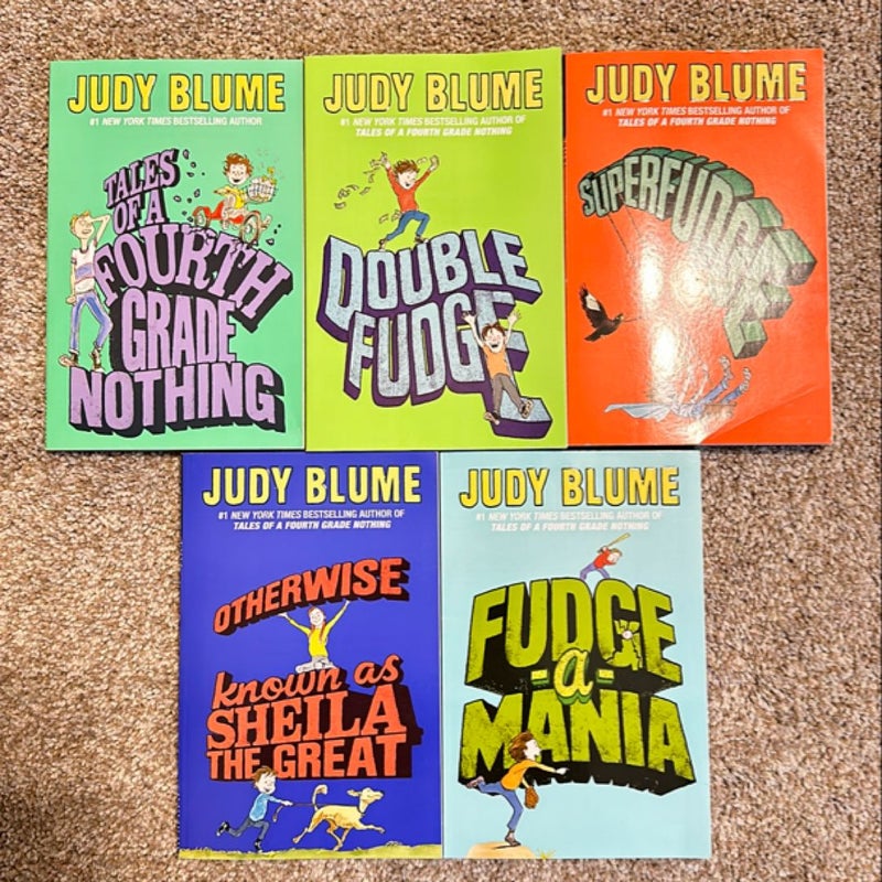 Tales of a Fourth Grade Nothing (5 book set)