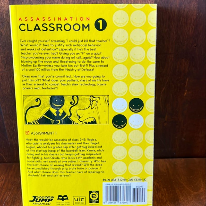 Assassination Classroom, Vol. 1