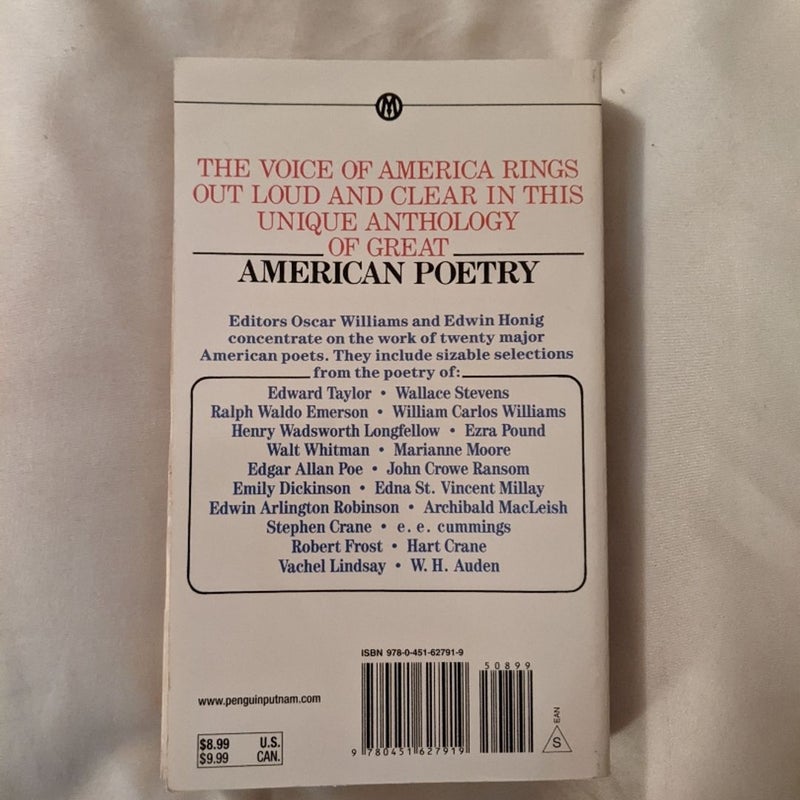 The Mentor Book of Major American Poets