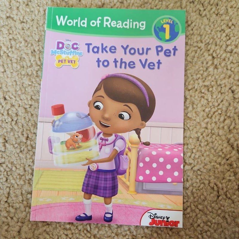 World of Reading: Doc Mcstuffins Take Your Pet to the Vet