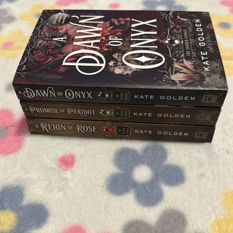 A Dawn of Onyx Trilogy