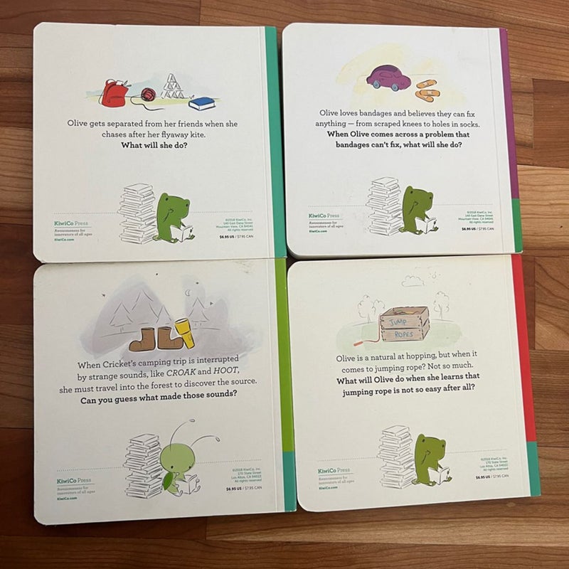kiwico bundle of 4 board books
