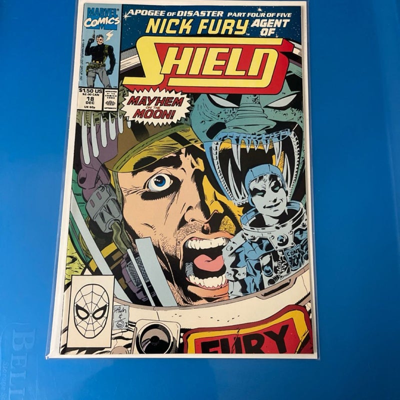 Nick Fury Agent Of Shield #15-#19 (1990 Marvel) 5 parts 