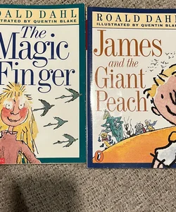 90s Dahl bundle *The Magic Finger and James and the Giant Peach
