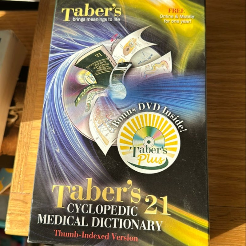 Taber's Cyclopedic Medical Dictionary (Thumb-Indexed Version)