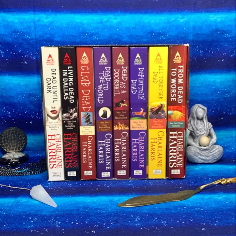 Sookie Stackhouse box set 1-8 original cover