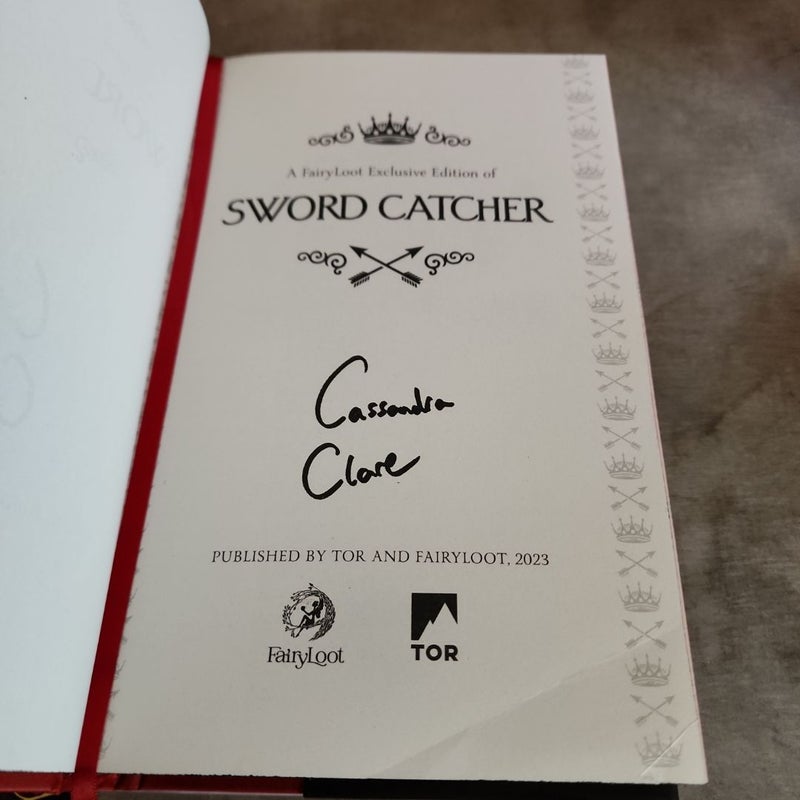 Sword Catcher Fairyloot brand new