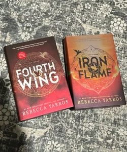 Holiday Fourth Wing and Iron Flame 