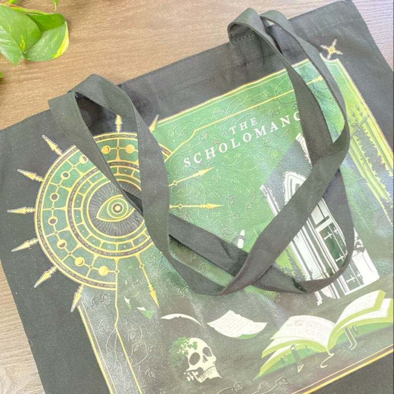 A Deadly Education Illumicrate tote bag