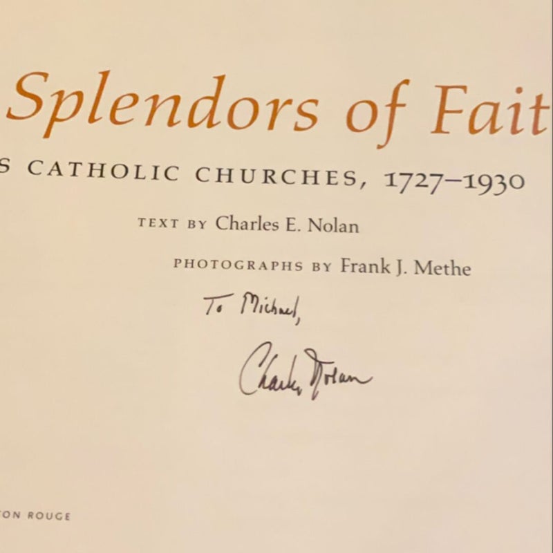 Splendors of Faith