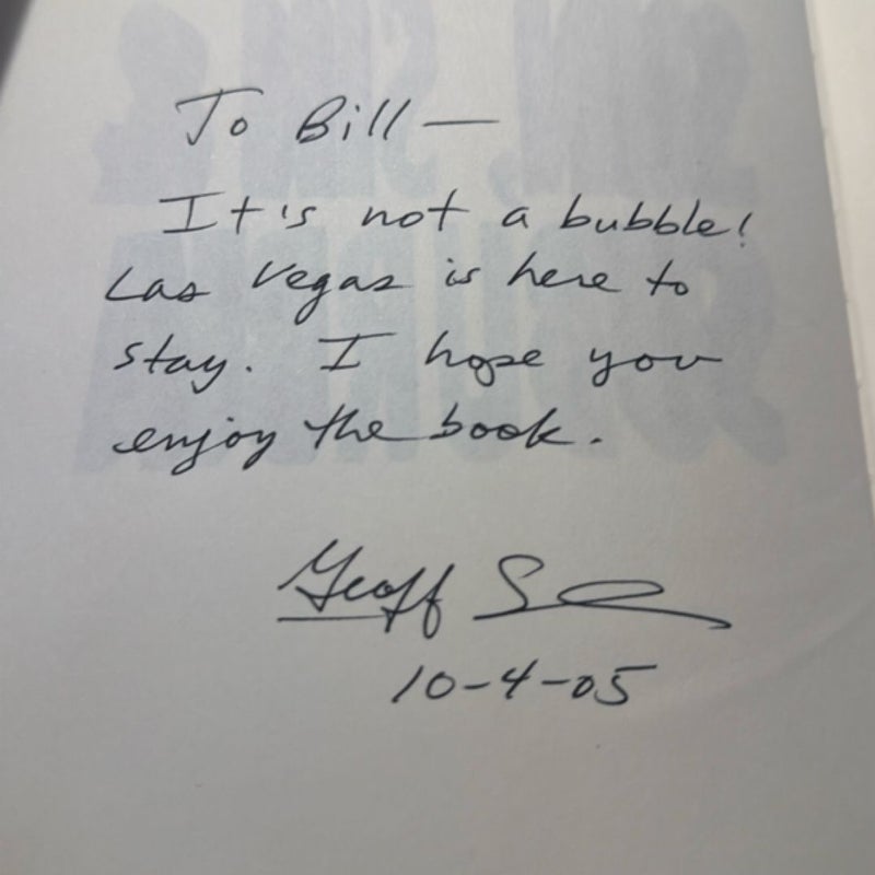 SIGNED BOOK Sun, Sin and Suburbia