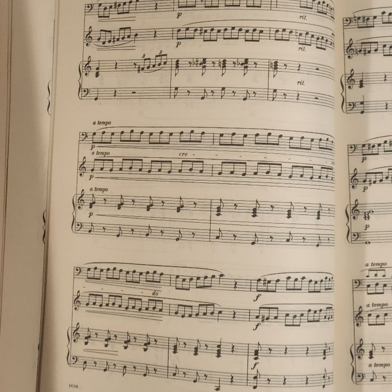 Schirmer's Library of Musical Classics, vintage sheet music