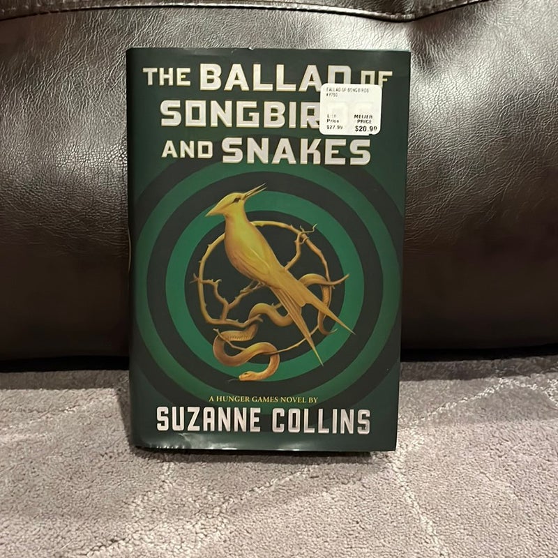 The Ballad of Songbirds and Snakes (A Hunger Games Novel) by Suzanne  Collins, Hardcover