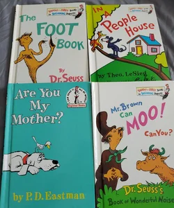 4 book DR. SEUSS CHILDREN'S BOOK BUNDLE!