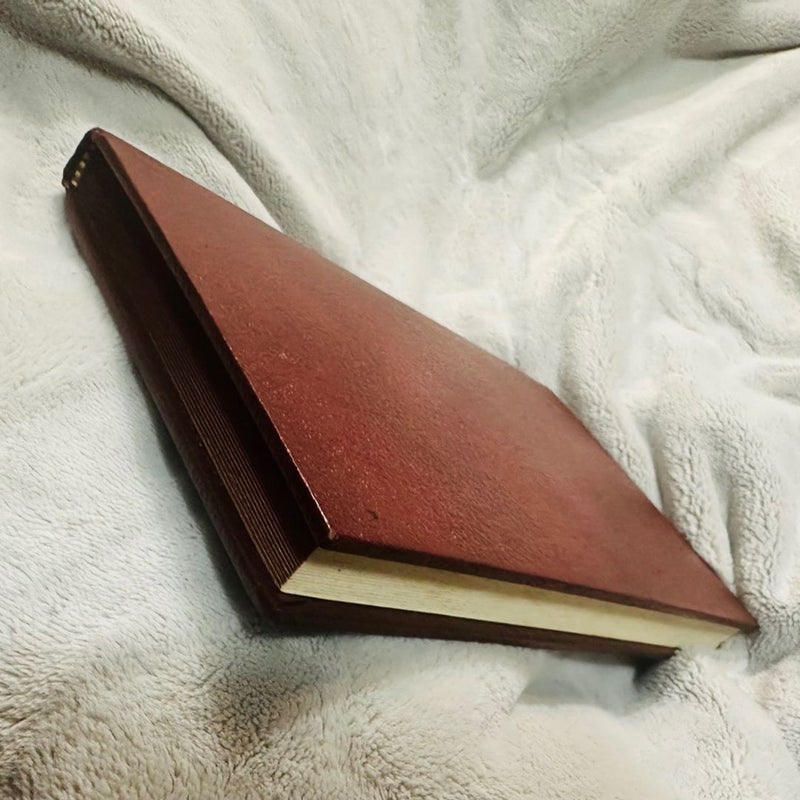 Vintage 1952 Leather Bound Mere Christianity by C.S. Lewis