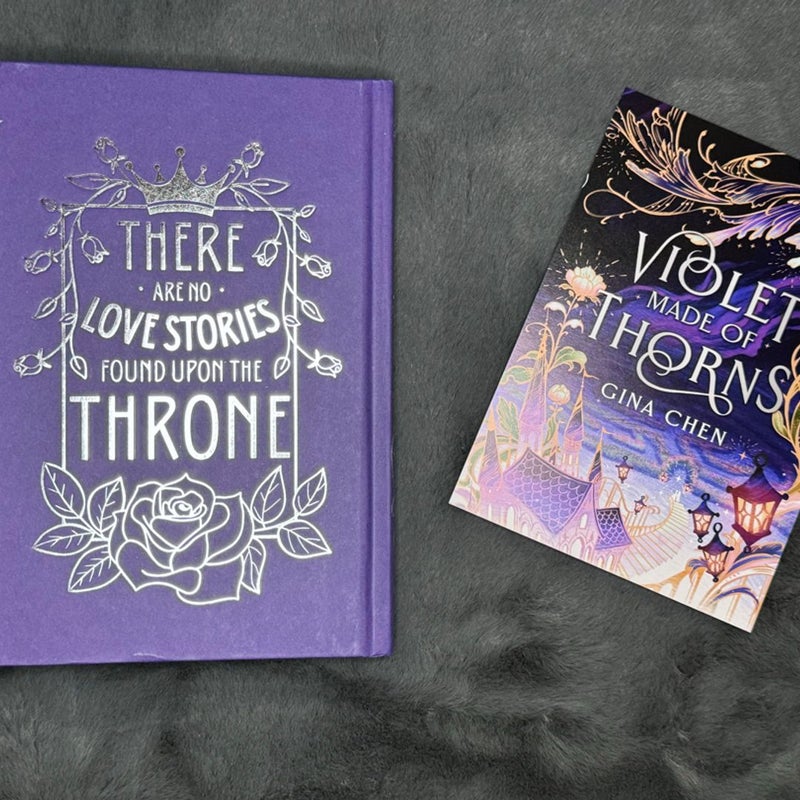 Violet Made of Thorns Owlcrate Signed Exclusive Edition