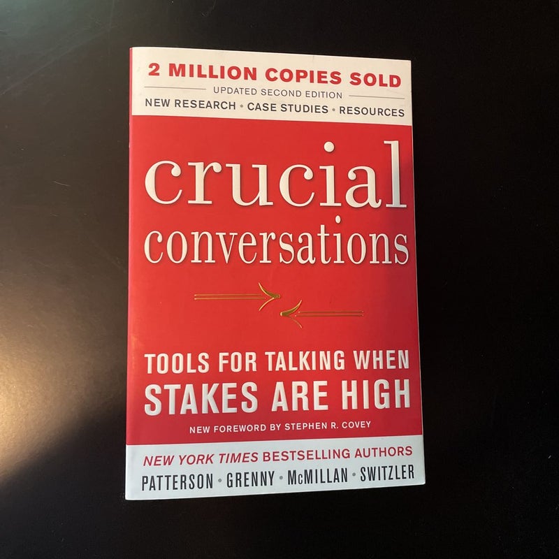 Crucial Conversations Tools for Talking When Stakes Are High, Second Edition