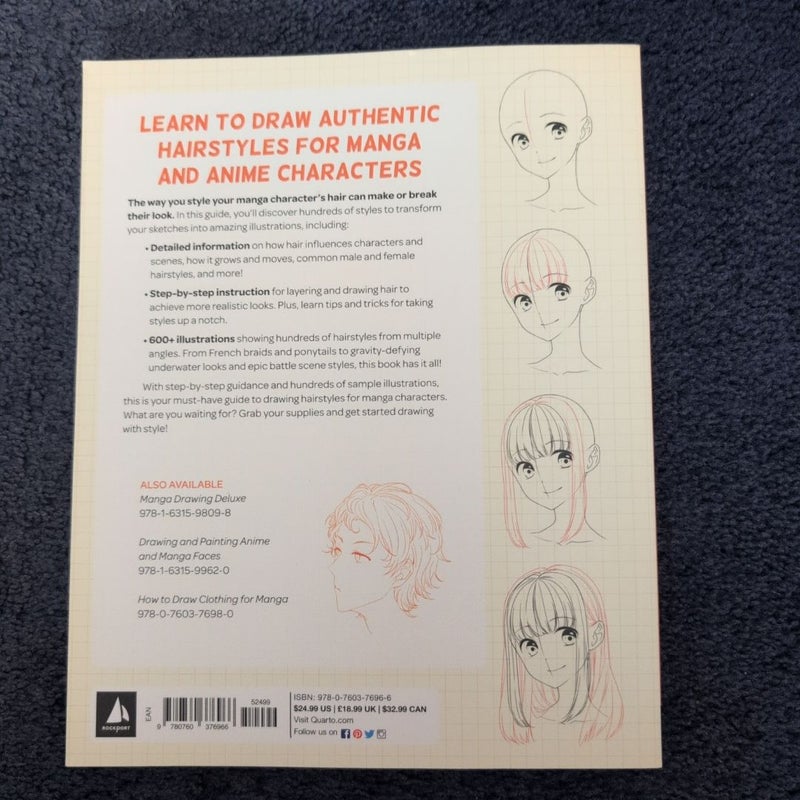 How to Draw Hairstyles for Manga