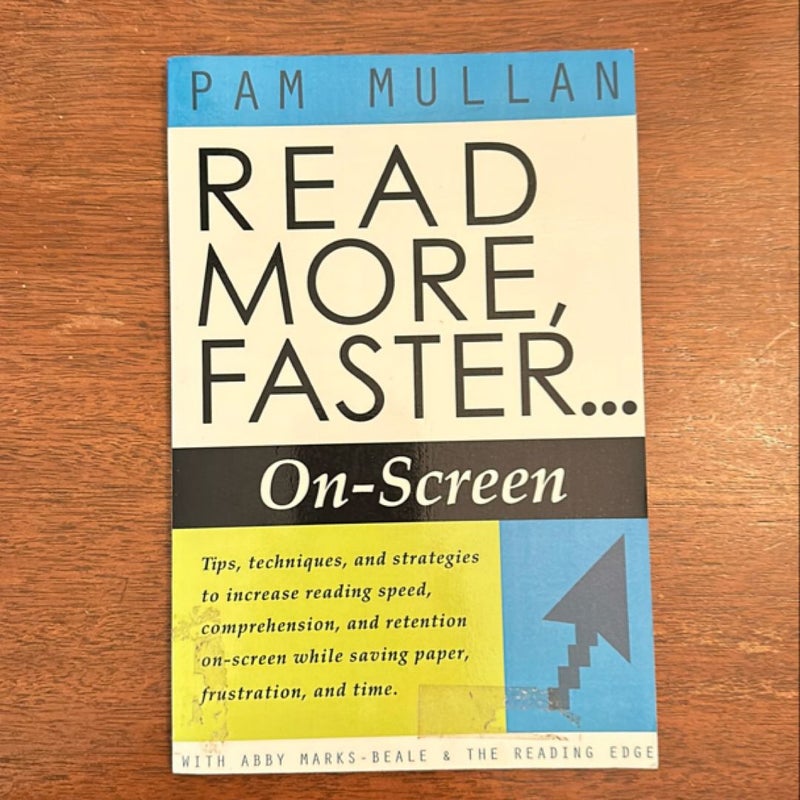 Read More, Faster On-Screen
