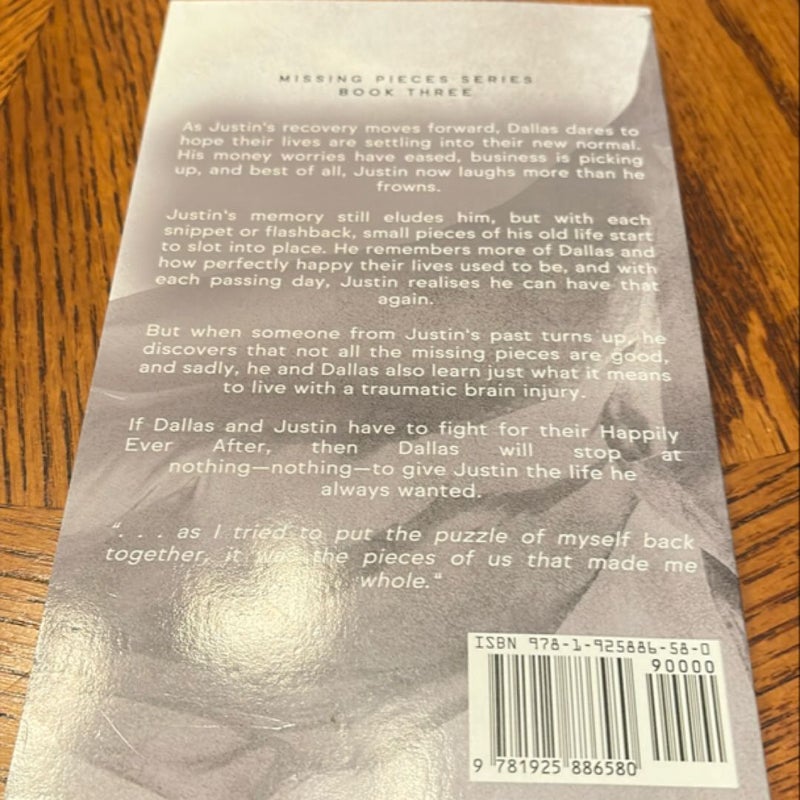 Missing Pieces series bundle (SIGNED w/ Swag)