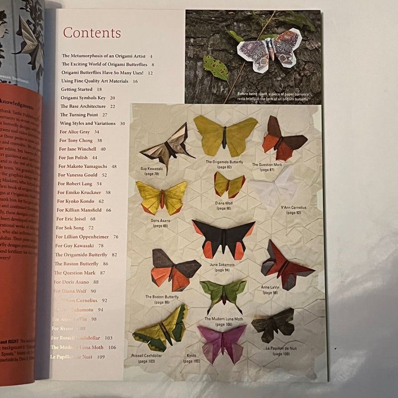 Michael Lafosse's Origami Butterflies with DVD’s